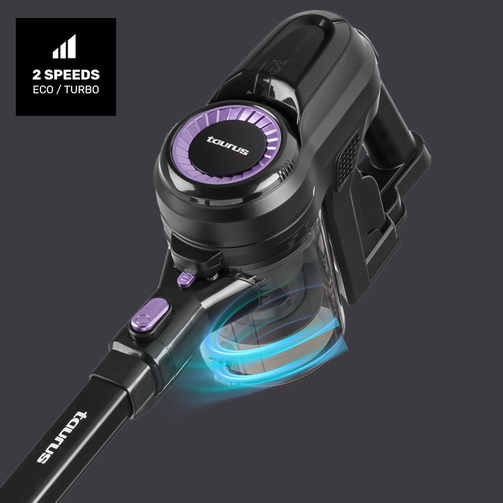 Taurus - Aspirador escoba HS-2900, 3-in-1: escoba eléctrica, de mano y vertical